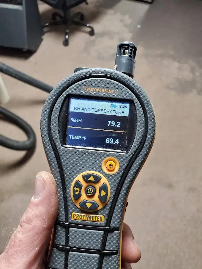 Moisture meter humidity assessment for Fire & Smoke Damage Restoration in Indio